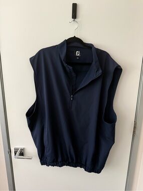 FootJoy Navy Sleeveless Golf Pullover